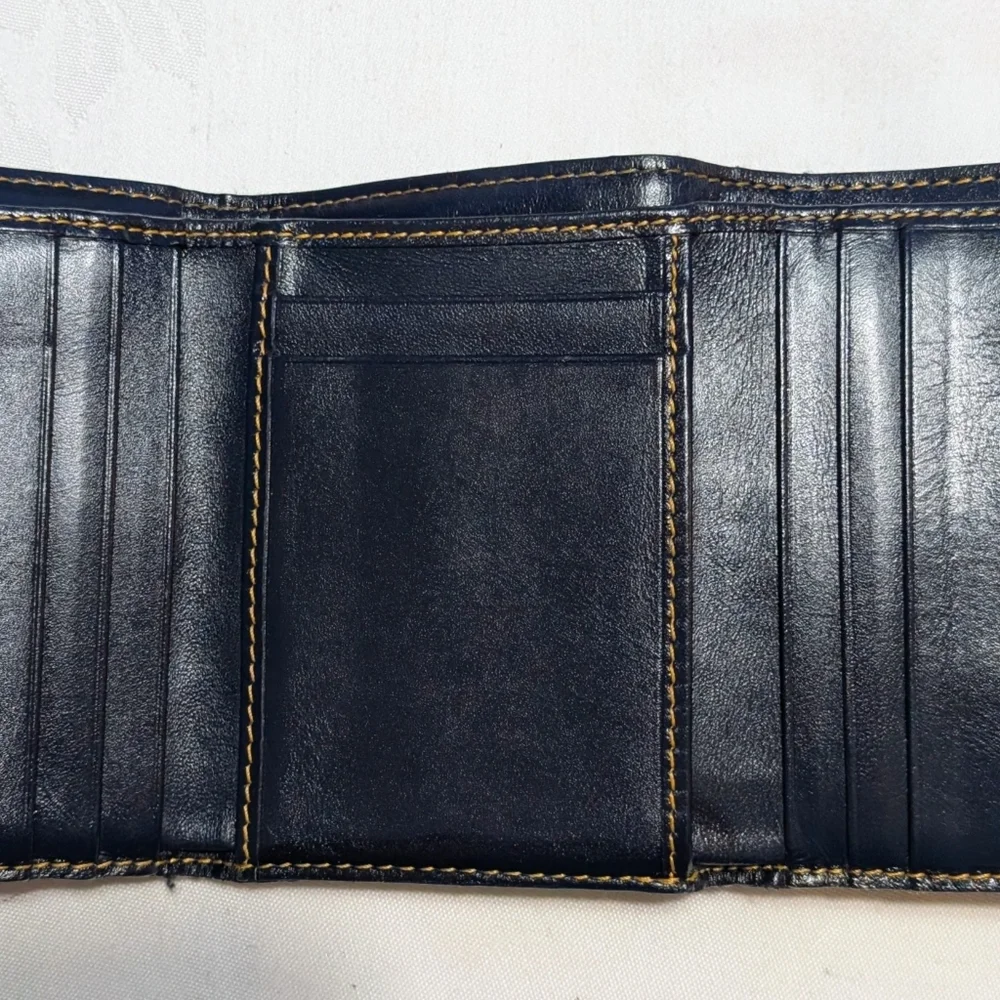 Dior Signature Saddle Monogram Blue Dior Oblique Jacquard And Leather Wallet 🔥